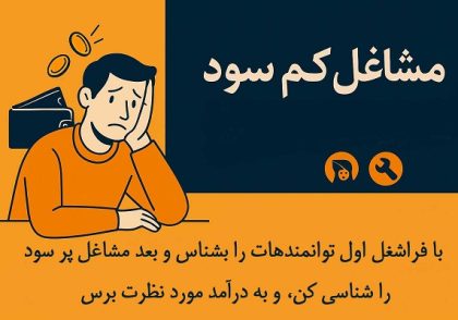 مشاغل کم سود